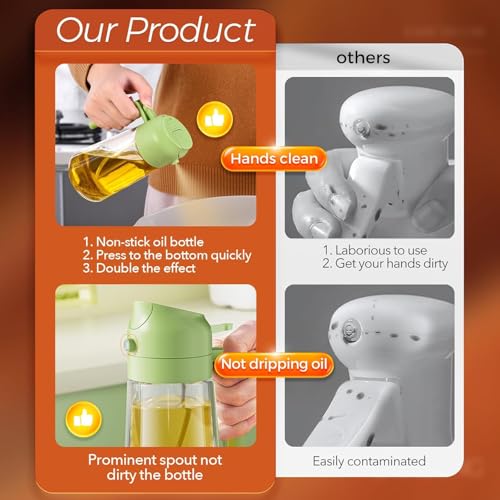 DUKAAN Oil Spray Bottle