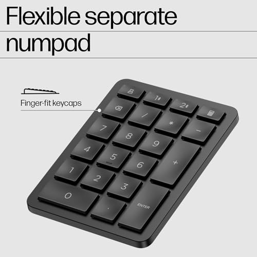 HP 960 Ergonomic Wireless Keyboard/Multi-Device/Soft