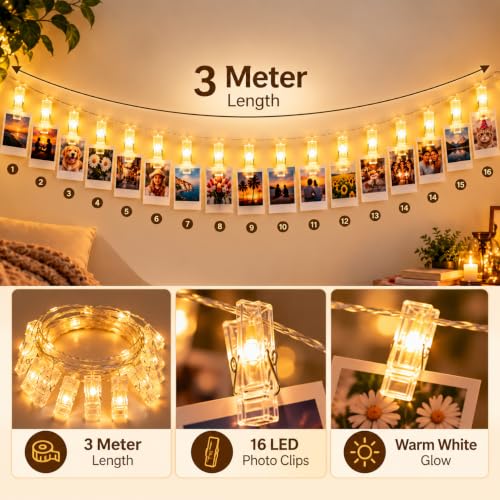 Desidiya® 16 Plastic Photo Clip