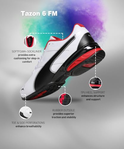 Puma Men's Tazon 6 FM Running Shoe - Image 7