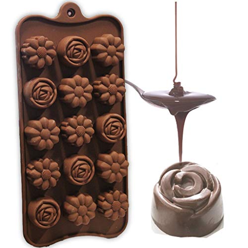 Clazkit Silicone Chocolate Moulds |Heart