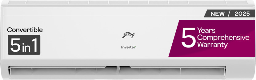 Godrej 2025 Model 2 Ton 3 Star Split Inverter AI Powered, 5-In-1 ...more