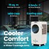 Voltas 36 L Room/Personal Air Cooler (Grey & White, Delite 36) - Image 3