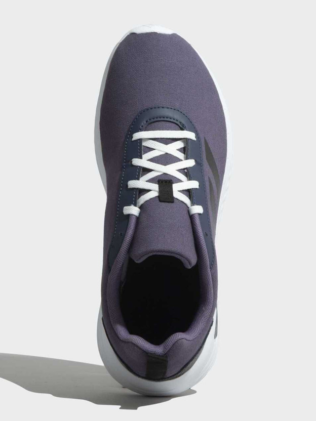 ADIDAS CLOUDFOAM COMFY LE 3 Walking Shoes For Men (Purple , 8) - Image 4