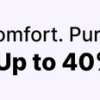ADIDAS CLOUDFOAM COMFY LE 3 Walking Shoes For Men (Purple , 8) - Image 6