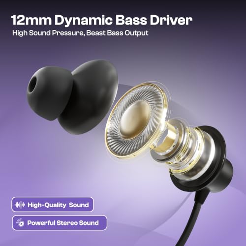 NB03 Bluetooth Neckband Earphones