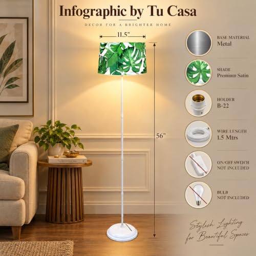 tu casa White Metal-Iron Base