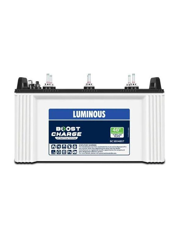LUMINOUS 48 Months Warranty Tubular Inverter Battery (135 Ah, Boo