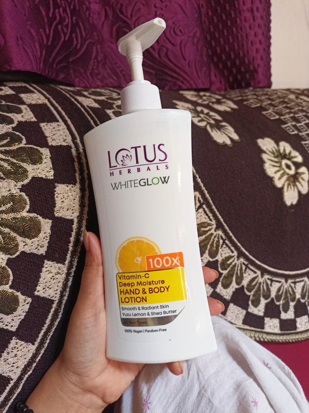LOTUS HERBALS WhiteGlow Vitamin C Deep Moisture Hand & Body Lotio - Image 10