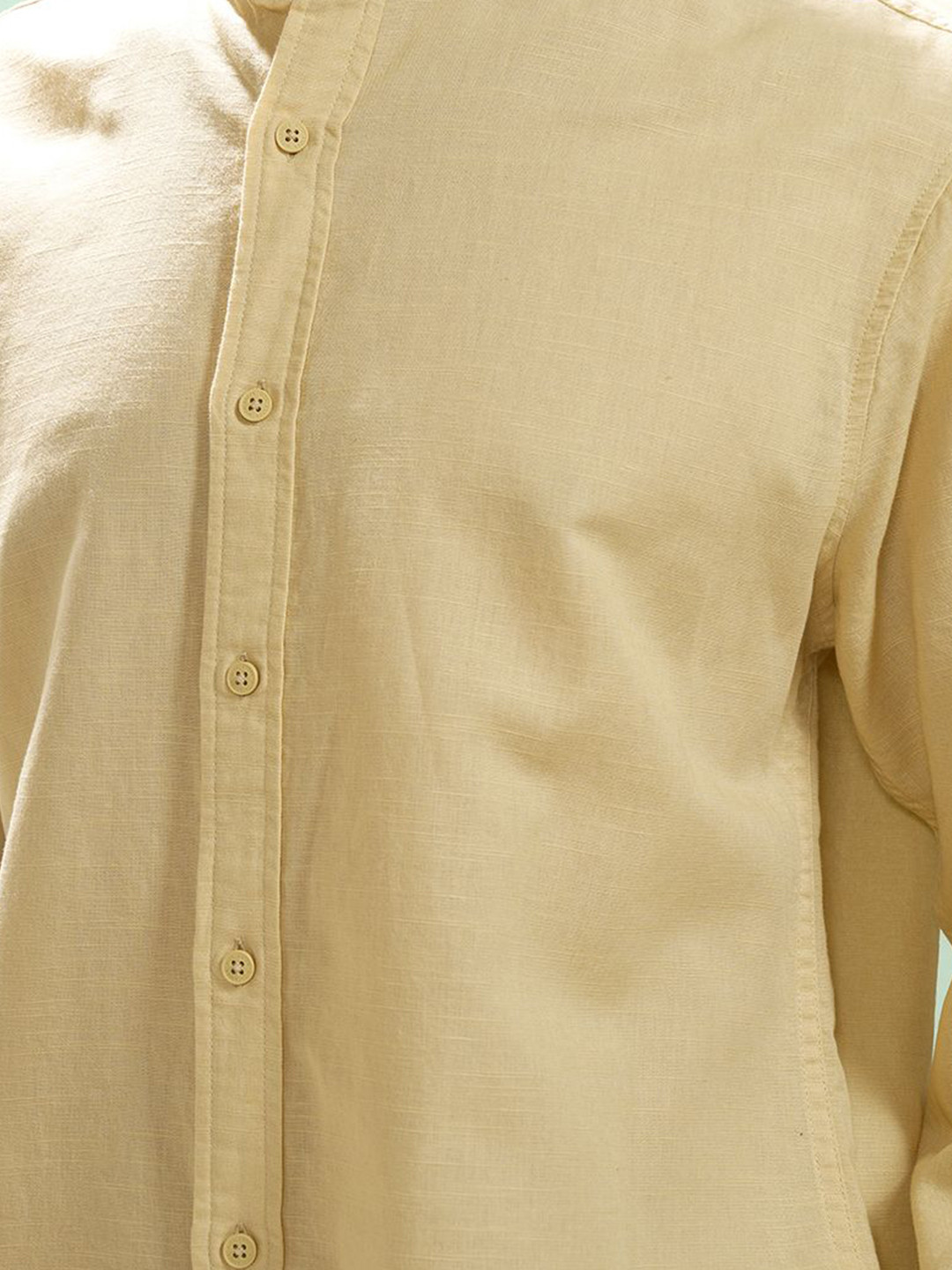 Highlander Men Cotton Linen Mandarin