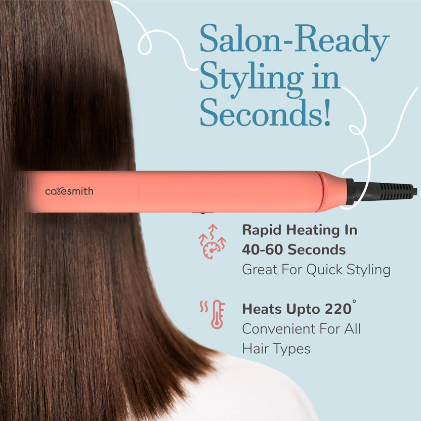 caresmith Bloom Bloom Styler for Shiny & Friz free Hair Straighte - Image 2