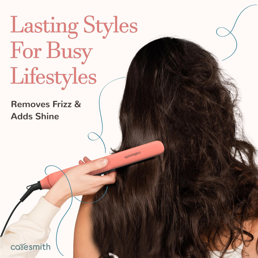 caresmith Bloom Bloom Styler for Shiny & Friz free Hair Straighte - Image 4