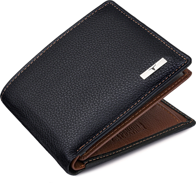 AEROPOSTALE Men Casual, Formal Black Genuine Leather Wallet (6 Ca - Image 6