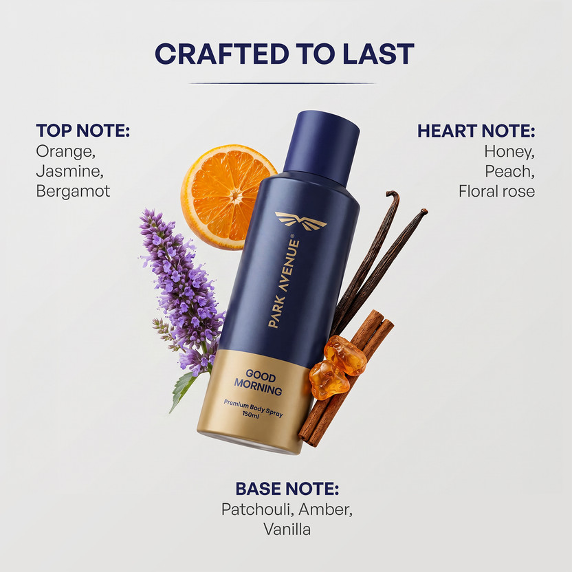 PARK AVENUE Good Morning Premium Body Spray Combo Deodorant Spray - Image 4