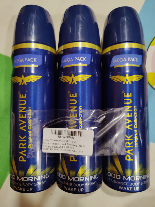 PARK AVENUE Good Morning Premium Body Spray Combo Deodorant Spray - Image 8