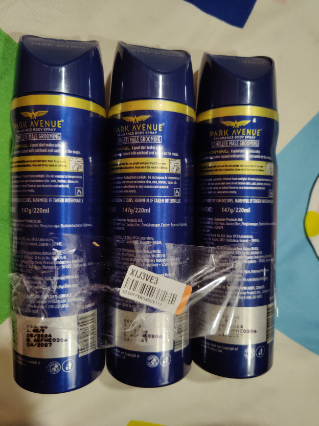 PARK AVENUE Good Morning Premium Body Spray Combo Deodorant Spray - Image 9