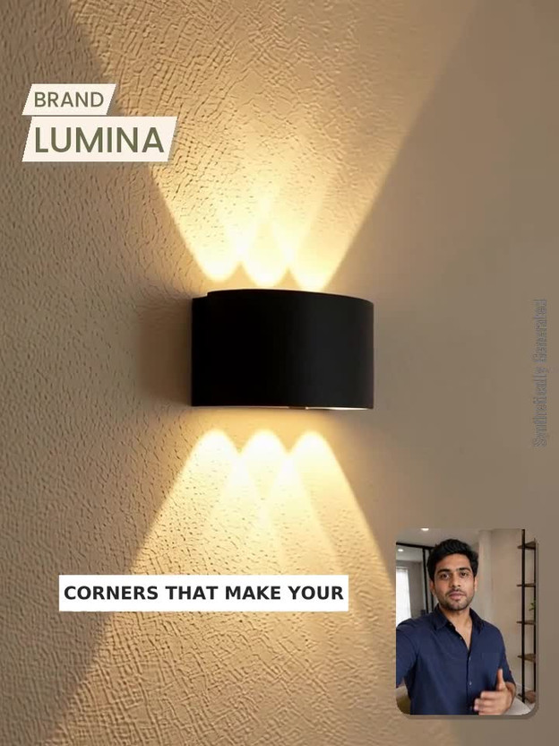 Lumina Wallchiere Wall Lamp With Bulb - Image 3