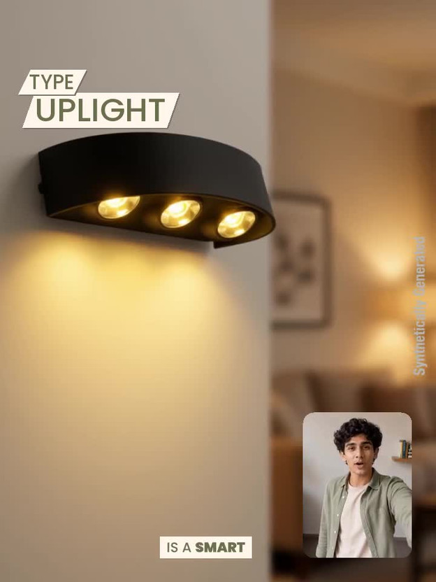 Blissbells Uplight Wall Lamp With Bulb - Image 2