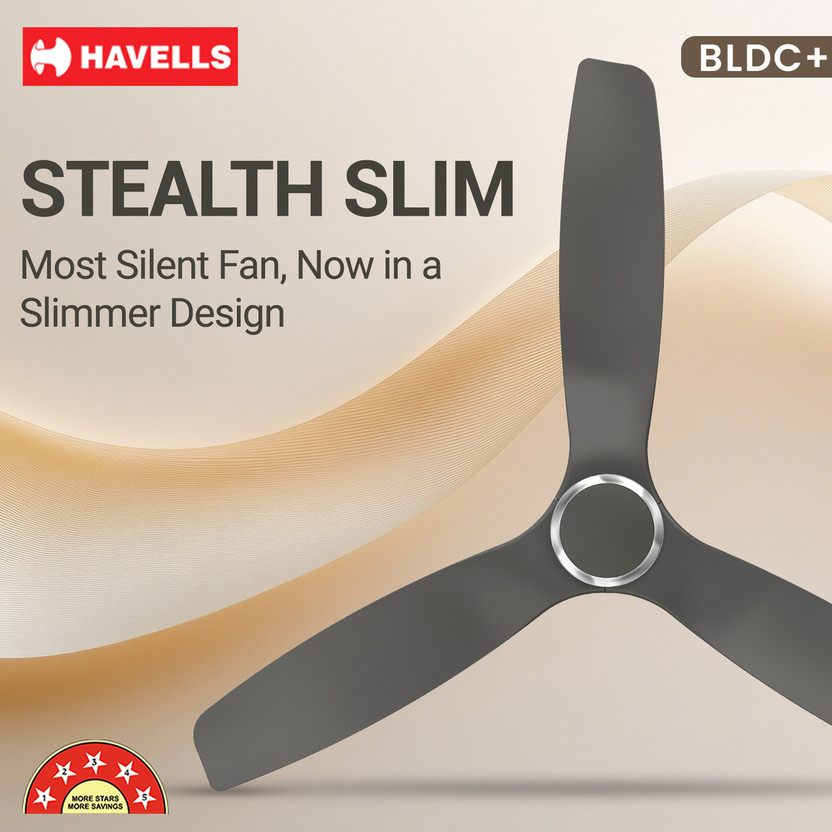 HAVELLS Stealth Slim|Remote Controlled|Upto 55% Energy Saving|3 M - Image 2
