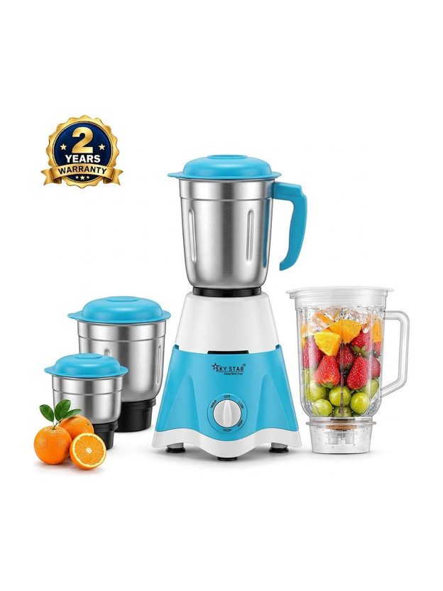 Kenstar Slender 500 W Mixer Grinder (Slender 4Jar | 4 Jars | Blac - Image 6