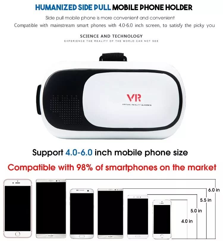 AUSHA® Virtual Reality Headset| 3D