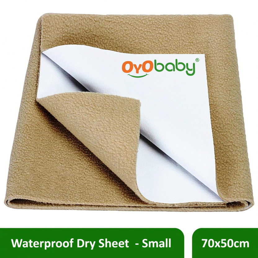 Oyo Baby Cotton Baby Bed Protecting Mat (Dark Blue, Grey, Maroon, - Image 7