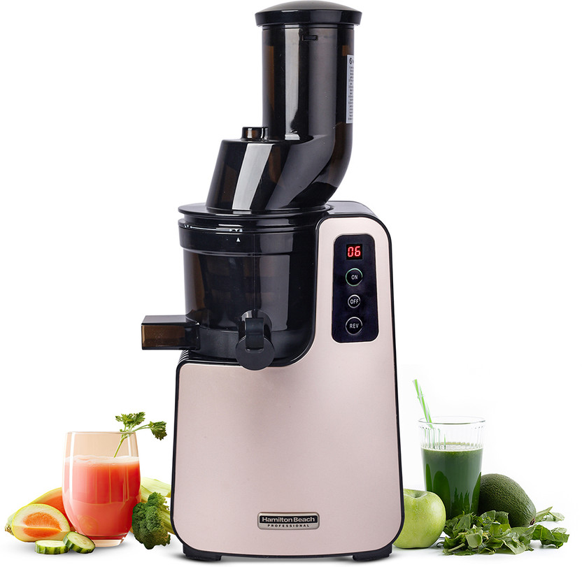 Hamilton Beach 67601SJ 200 W Juicer (67601SJ | 2 Jars | Champagne...more