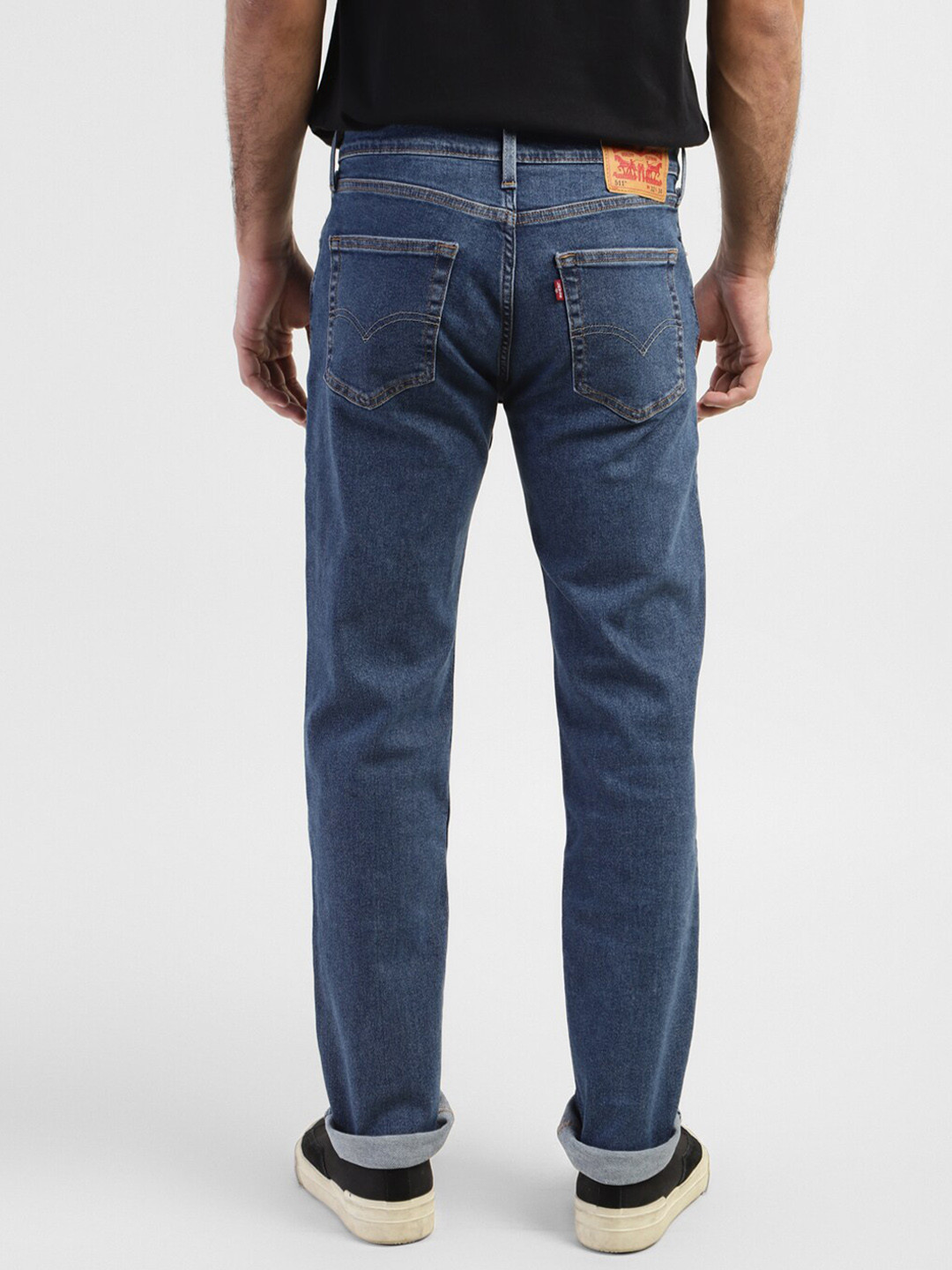 Levis Men Slim Fit Clean Look Jeans - Image 3