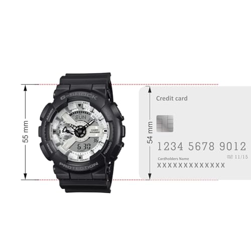 Casio G-Shock GA-110WD-1ADR Analog-Digital White Dial Men (G1636) - Image 7