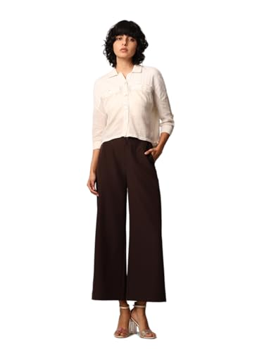 ONLY Women's Cotton Solid Regular Fit Shirt