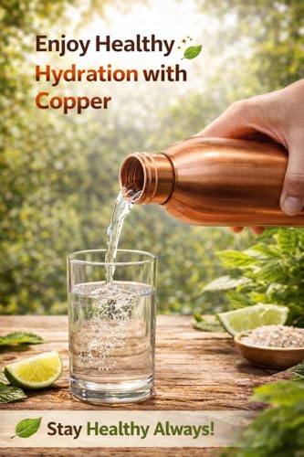 Zuchi Copper bottle- 900 ml