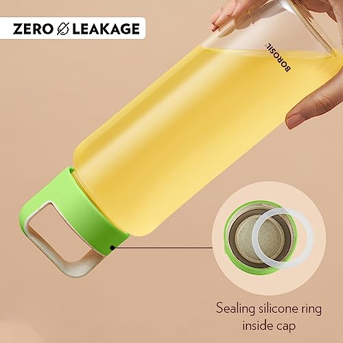 Borosil 750ml Crysto Bottle Set