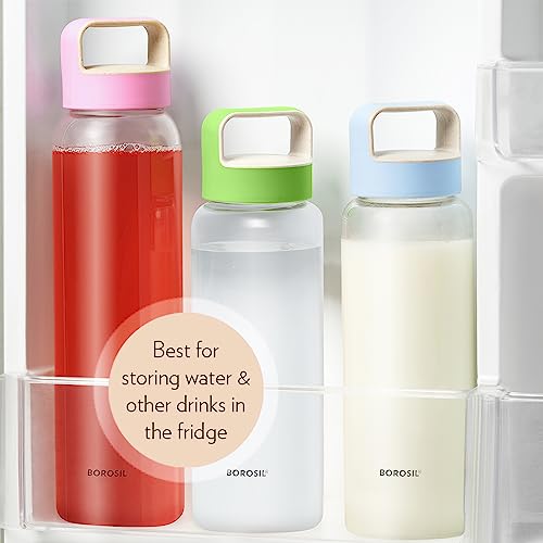 Borosil 750ml Crysto Bottle Set