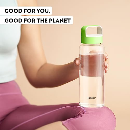 Borosil 750ml Crysto Bottle Set