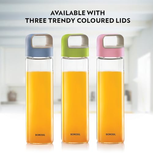 Borosil 750ml Crysto Bottle Set