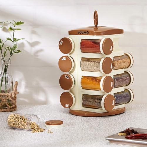 Amazon Solimo Plastic Revolving Spice