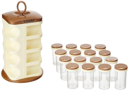 Amazon Solimo Plastic Revolving Spice