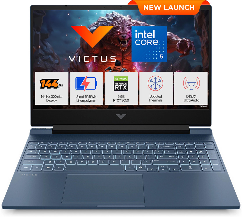 HP Victus (i5 14th Gen) Intel Core 5 210 H - (24 GB/512 GB SSD/Wi