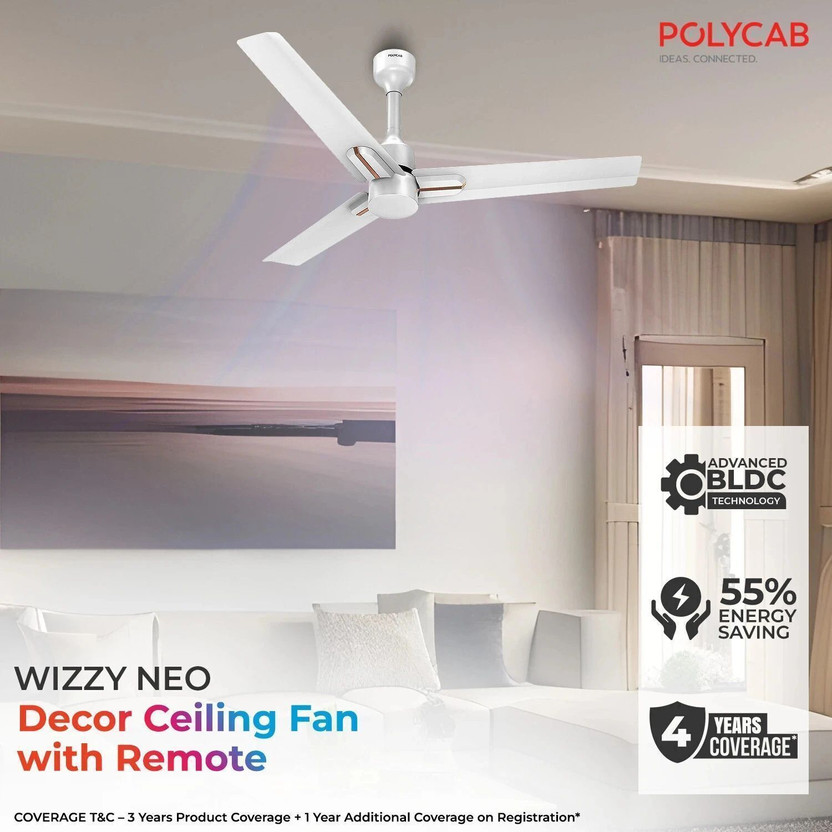 Polycab Wizzy Neo100% CopperHigh Air