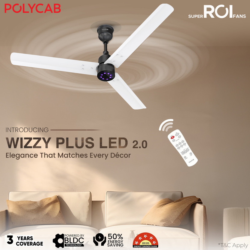 Polycab Wizzy Plus 2.0 LED100%