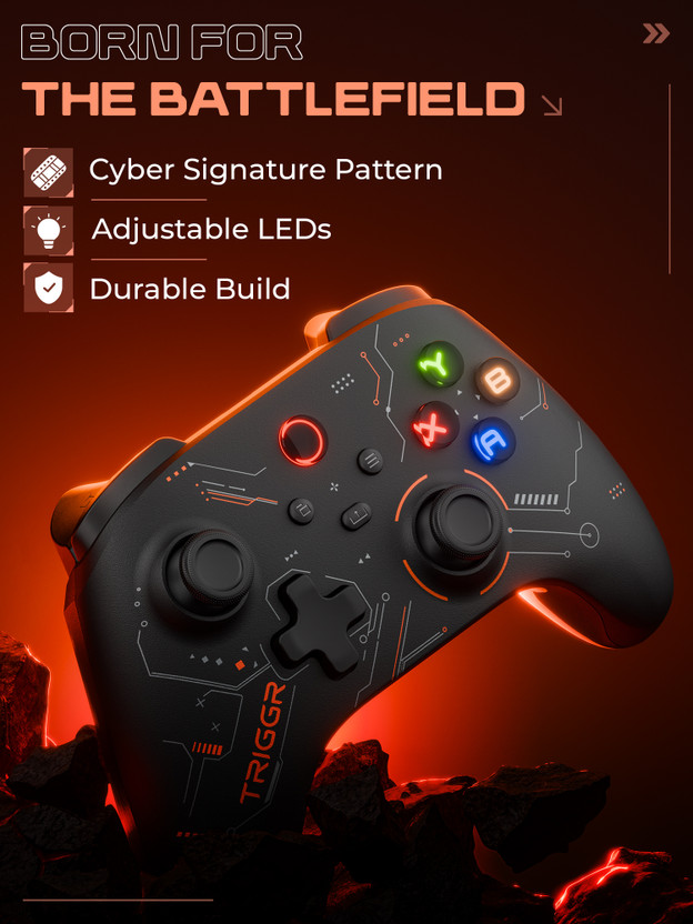 TRIGGR Striker Bluetooth Gamepad (Black