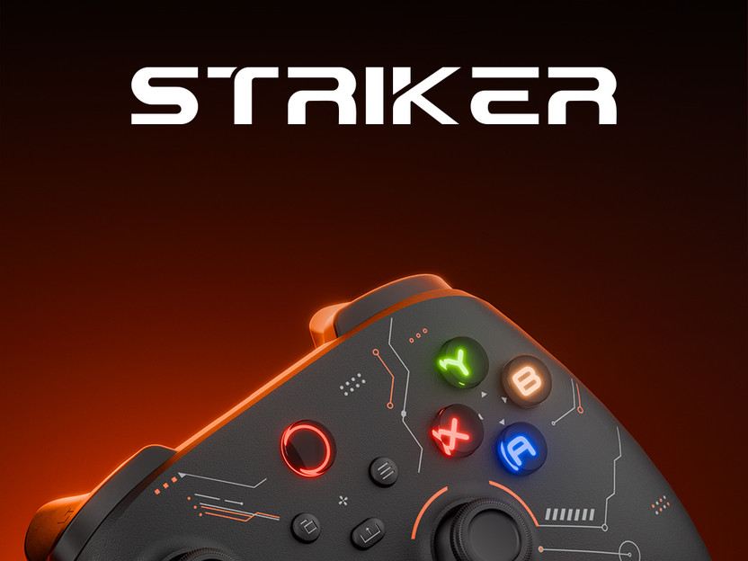 TRIGGR Striker Bluetooth Gamepad (Black
