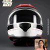 TVS Racing Phantom Series Motorbike Helmet (White) - Image 2
