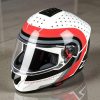 TVS Racing Phantom Series Motorbike Helmet (White) - Image 5