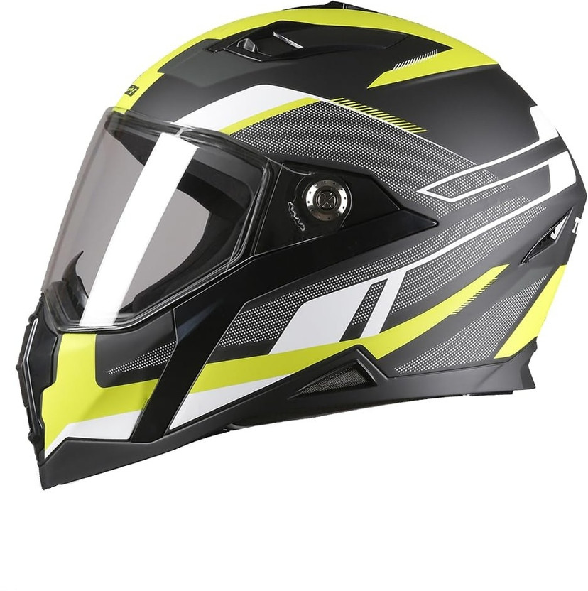 TVS Racing Phantom Series Motorbike Helmet (White) - Image 8