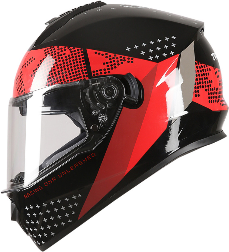 TVS Racing Phantom Series Motorbike Helmet (White) - Image 9