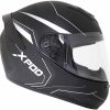 TVS X- Pod Primus Motorbike Helmet (Black Grey) - Image 2