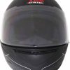 TVS X- Pod Primus Motorbike Helmet (Black Grey) - Image 3