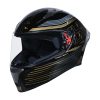 TVS X- Pod Primus Motorbike Helmet (Black Grey) - Image 5