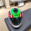 TVS X- Pod Primus Motorbike Helmet (Black Grey) - Image 8